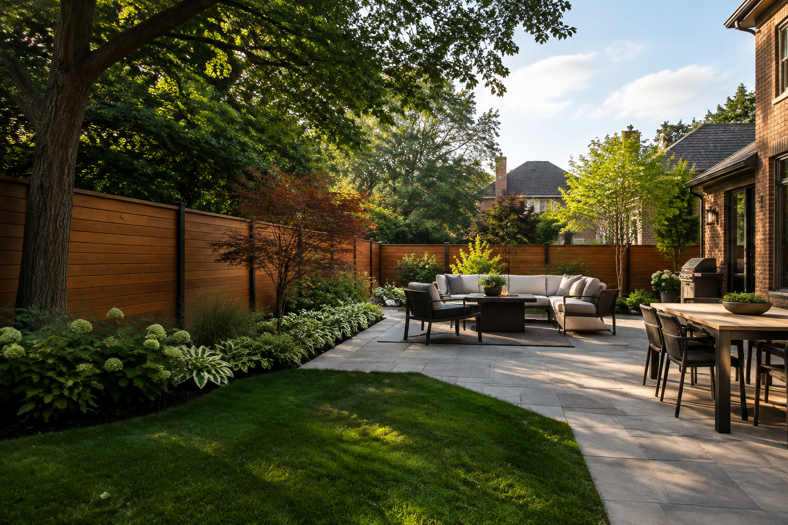 Generated cedar fence design concept