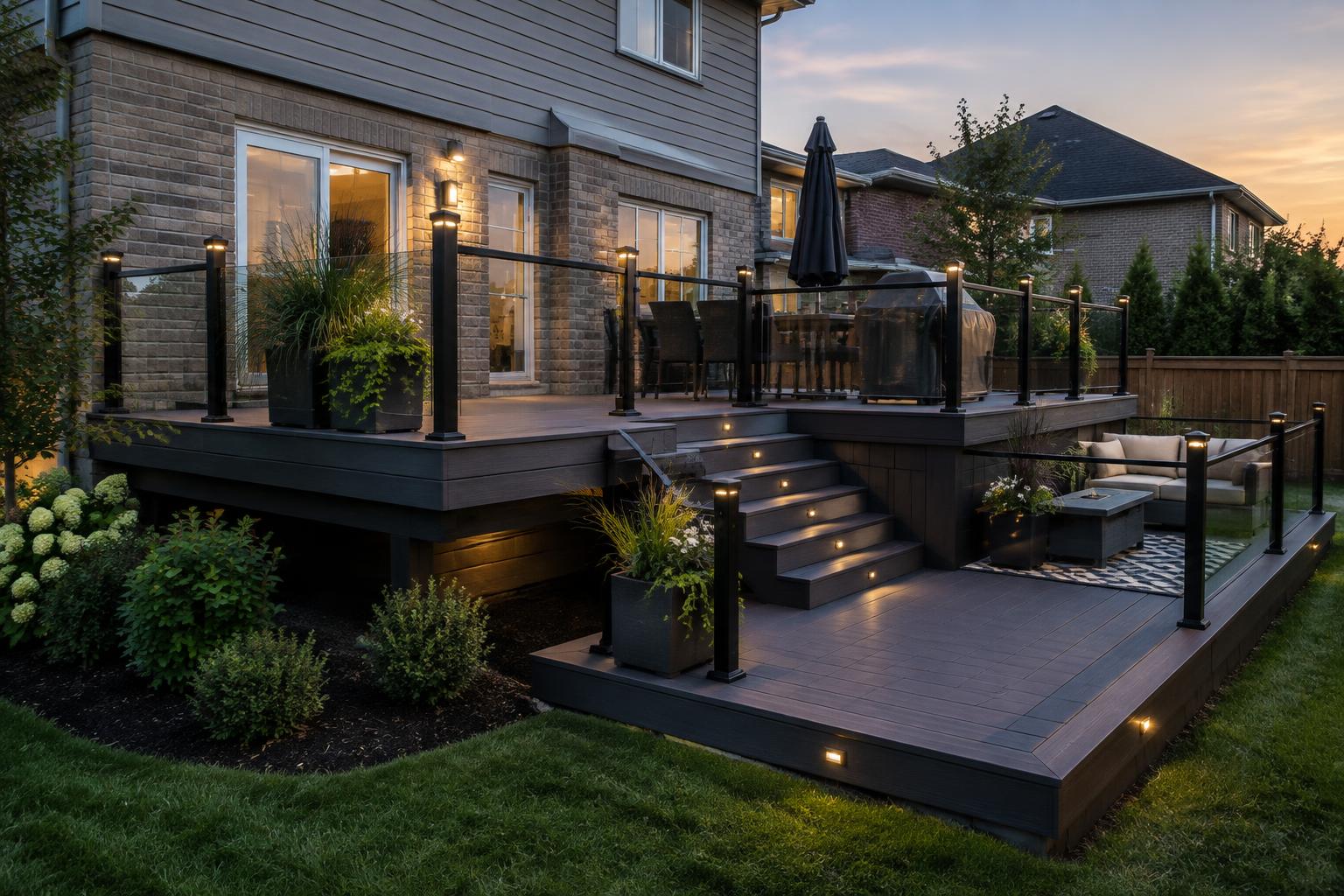 Generated composite decks design concept