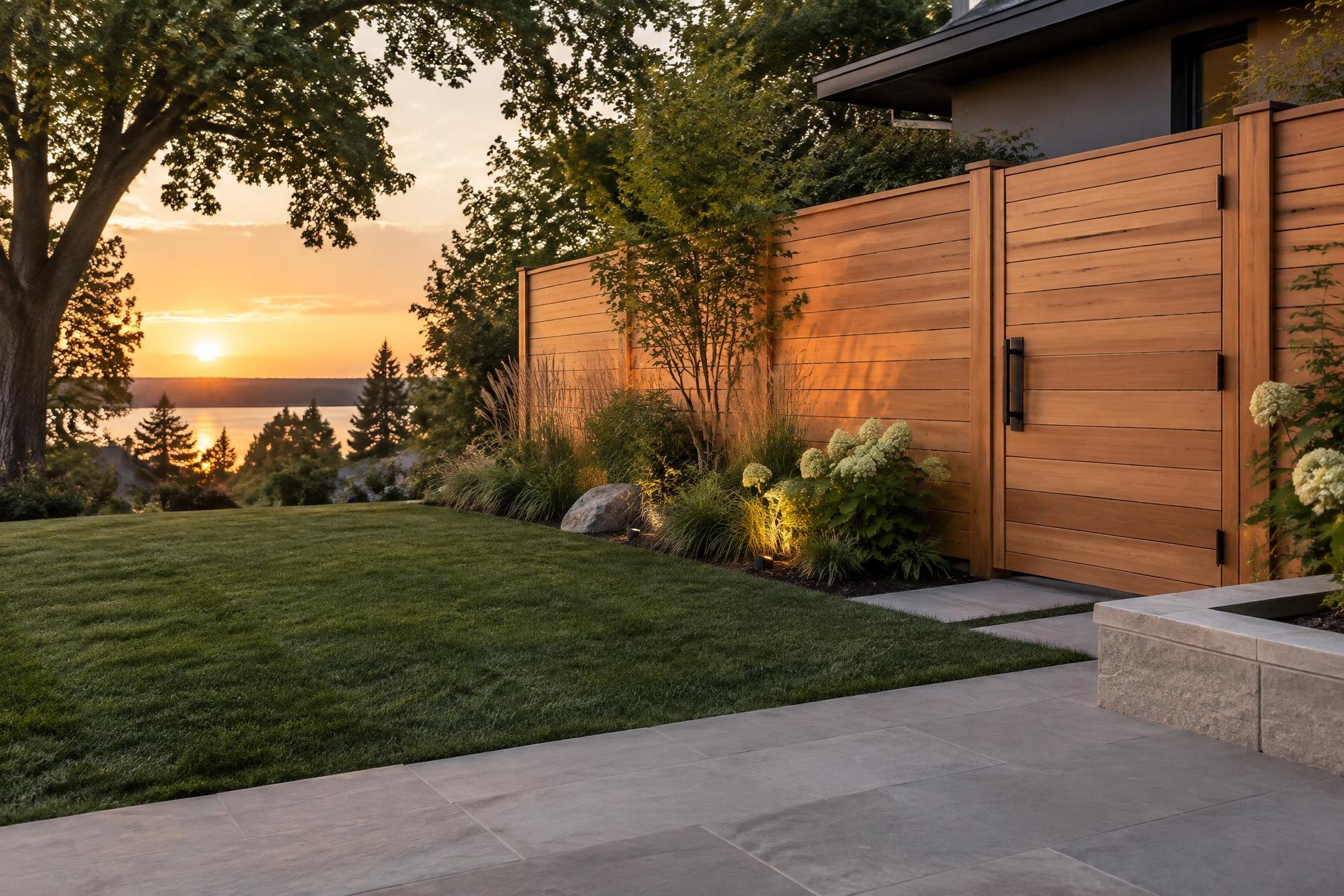Fence Installation — Hamilton Ontario Antoine Landscape Contractors