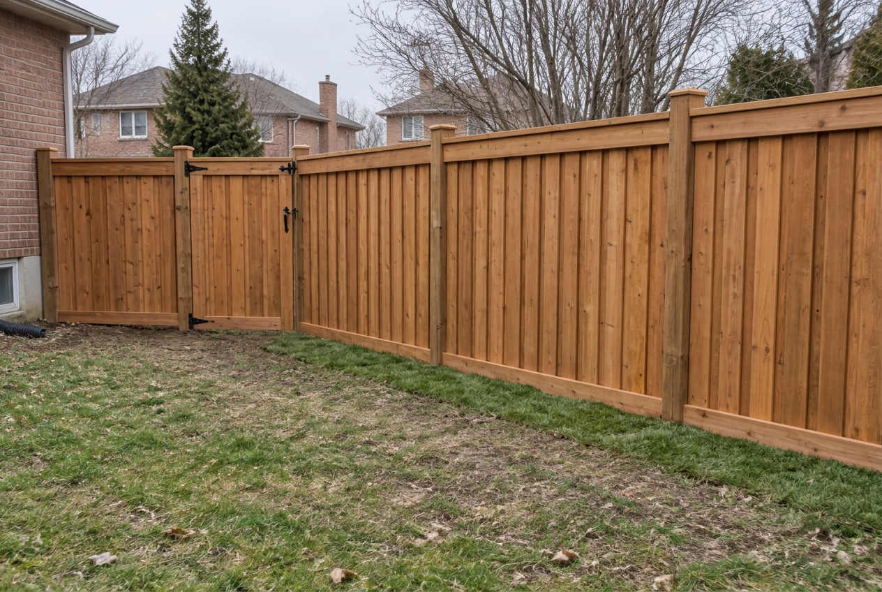 Generated repair & replacement fence design concept