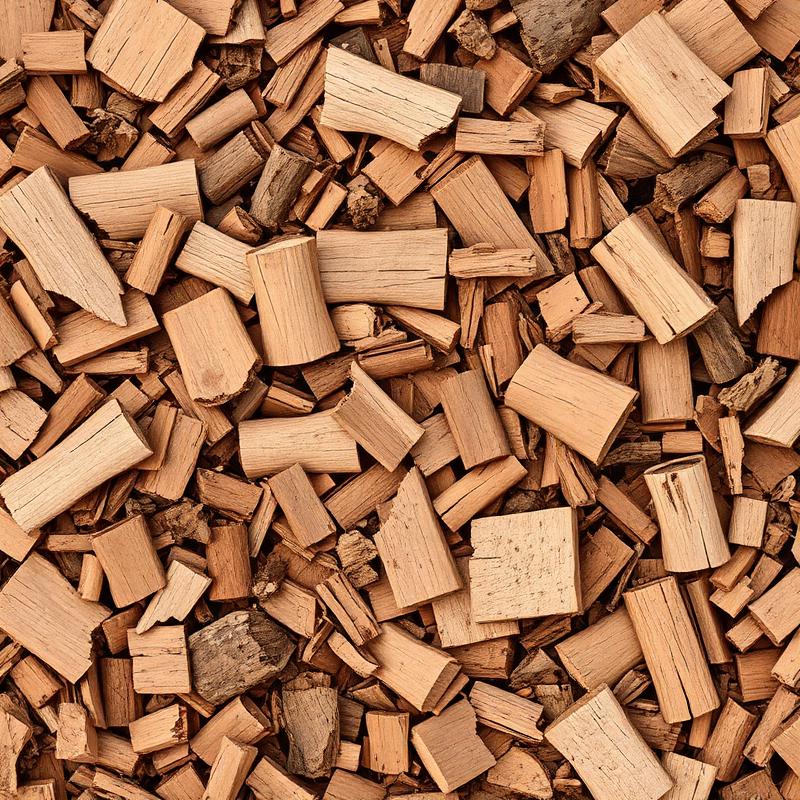 Pine Bark Mulch close-up texture
