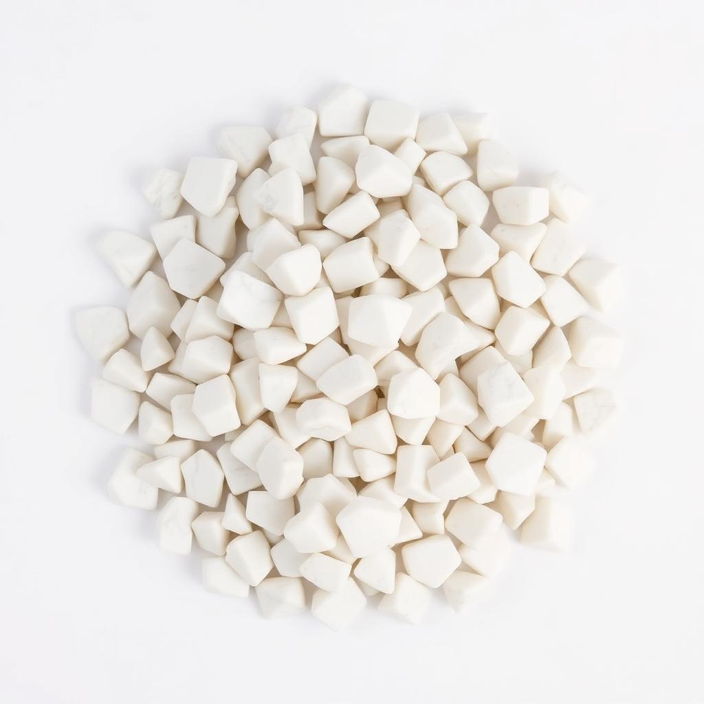1" White Marble close-up texture